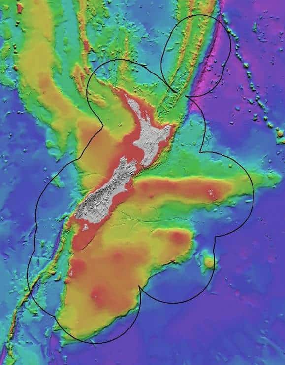 New Zealand regional bathymetry (CANZ 2008)
